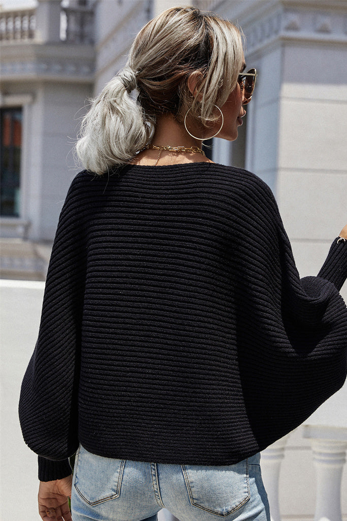 GABERLY Boat Neck Batwing Sleeves … curated on LTK