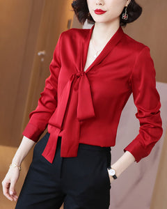 Women's long sleeve elegant shirt