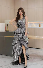 Elegant Evening Formal V-neck Sleeveless Dress