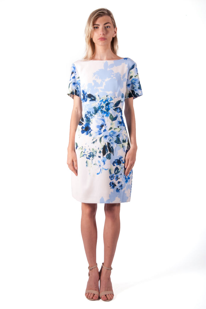 RALPH LAUREN-FLORAL SHORT SLEEVE SHIFT DRESS – Vicky and Lucas